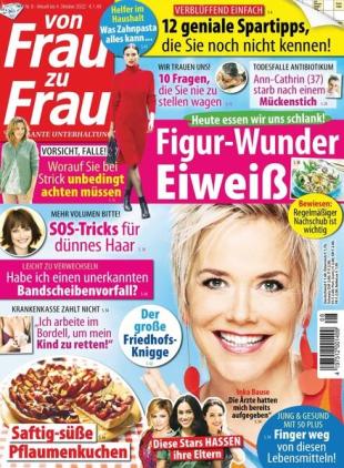 von Frau zu Frau - 31 August 2022
