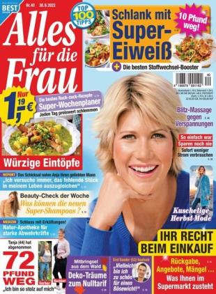 Alles fur die Frau - 30 September 2022