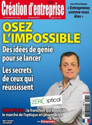 Creation d'entreprise - septembre 2022