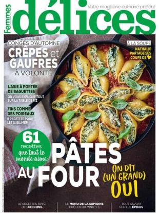 Delices de Femmes d'Aujourd'hui - Octobre 2022