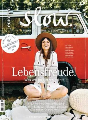 Emotion Slow - Oktober 2022