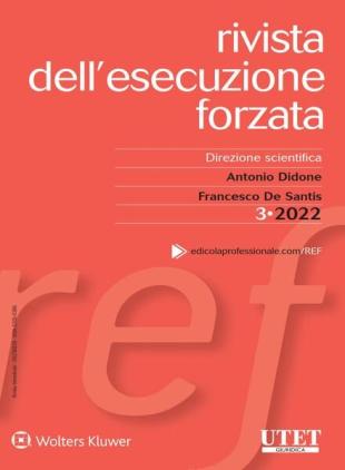 Esecuzione forzata - N 3 2022