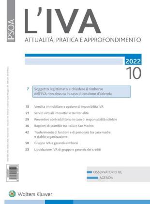 L'IVA - Ottobre 2022
