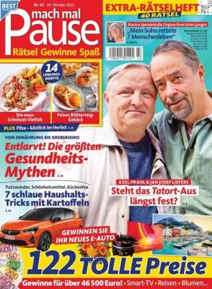 Mach mal Pause - 19 Oktober 2022