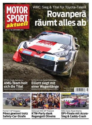 MOTORSPORT aktuell - 06 Oktober 2022