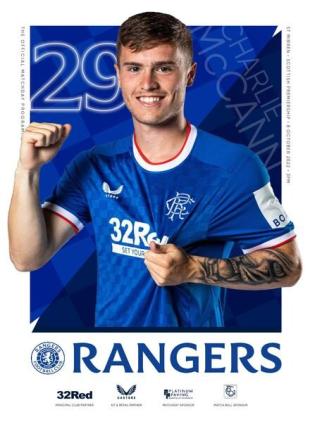 Rangers Football Club Matchday Programme - Rgs vs St Mirren - 8 October 2022