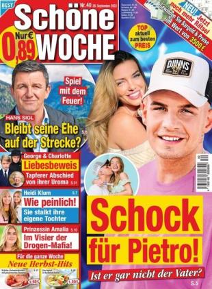 Schone Woche - 28 September 2022