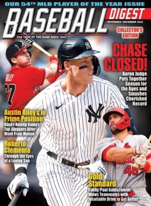 Baseball Digest - November-December 2022