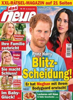 Das Neue - 29 Oktober 2022