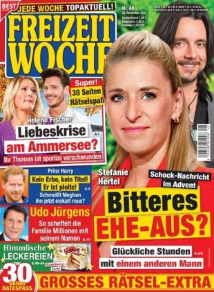 Freizeitwoche - 23 November 2022
