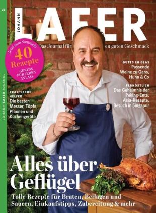 Johann Lafer Journal - November 2022