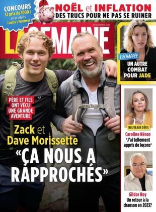La Semaine - novembre 25 2022