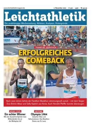 Leichtathletik - 02 November 2022