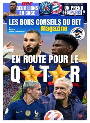 Les Bons Conseils du Bet Magazine - 11 novembre 2022