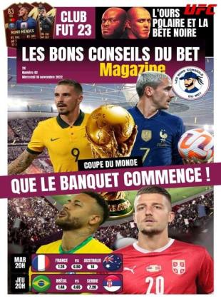 Les Bons Conseils du Bet Magazine - 18 novembre 2022