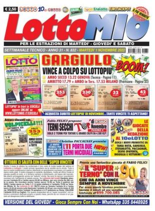 Lottomio - 1 Novembre 2022