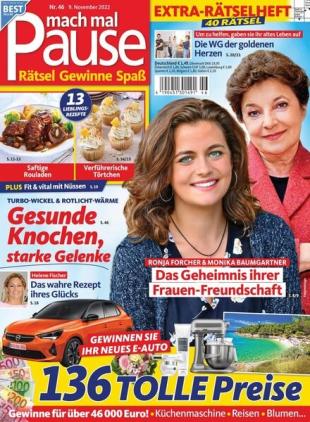 Mach mal Pause - 09 November 2022