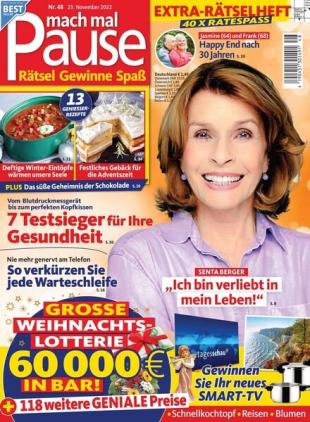 Mach mal Pause - 23 November 2022