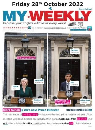 My Weekly Fr - 28 octobre 2022