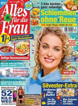 Alles fur die Frau - 23 Dezember 2022