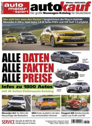 Auto Motor und Sport Autokauf - Dezember 2022