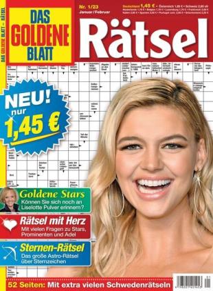 Das Goldene Blatt-Ratsel - Dezember 2022