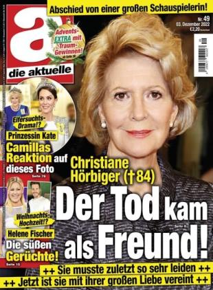 die aktuelle - 03 Dezember 2022