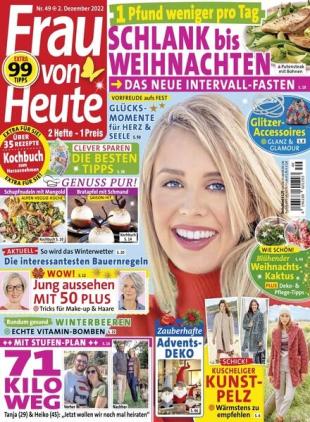 Frau von Heute - 02 Dezember 2022