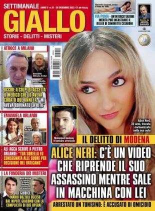 Giallo - 28 Dicembre 2022