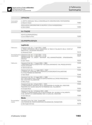 Il Fallimento - Dicembre 2022