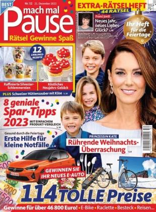 Mach mal Pause - 21 Dezember 2022