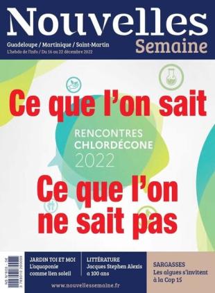 Nouvelles Semaine - 15 decembre 2022