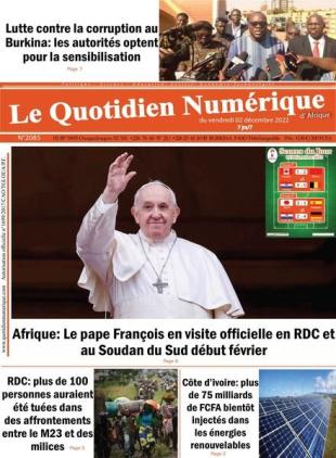 Quotidien Numerique d'Afrique - 02 decembre 2022