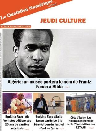 Quotidien Numerique d'Afrique - 08 decembre 2022