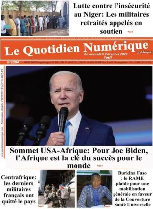 Quotidien Numerique d'Afrique - 16 decembre 2022