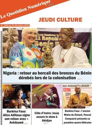 Quotidien Numerique d'Afrique - 22 decembre 2022