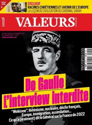Valeurs actuelles - 22 decembre 2022