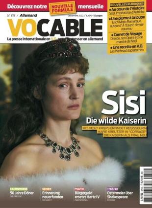 Vocable Allemand - 02 decembre 2022