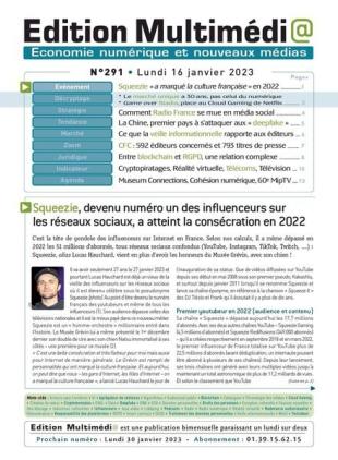 Edition Multimedia - 16 janvier 2023