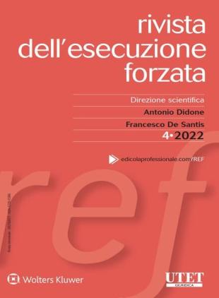 Esecuzione forzata - Dicembre 2022