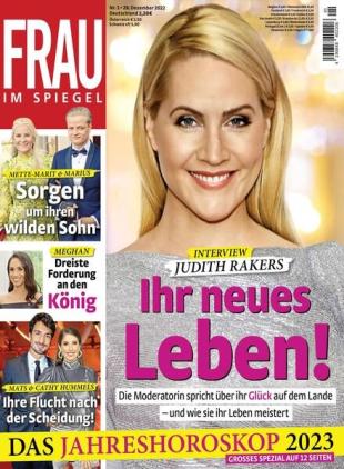 Frau im Spiegel - 28 Dezember 2022