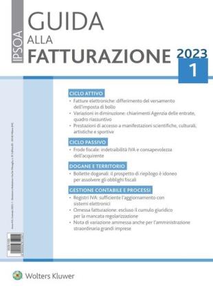 Guida alla Fatturazione - Gennaio 2023