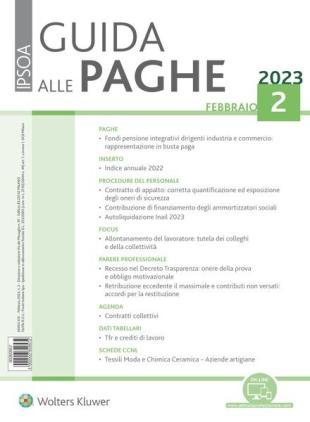 Guida alle paghe - Febbraio 2023