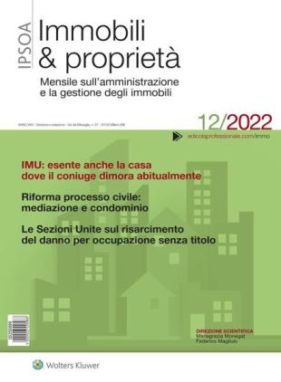 Immobili & proprieta - Dicembre 2022