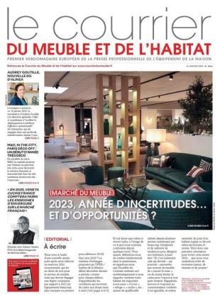 Le courrier du meuble et de l'habitat - janvier 2023