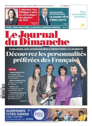 Le Journal du Dimanche - 31 decembre 2022