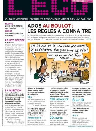 L'ECO - 13 janvier 2023
