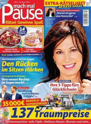 Mach mal Pause - 18 Januar 2023