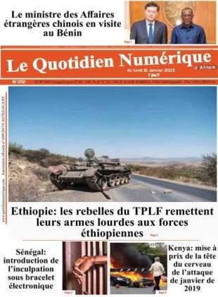 Quotidien Numerique d'Afrique - 16 janvier 2023