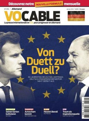 Vocable Allemand - 06 janvier 2023
